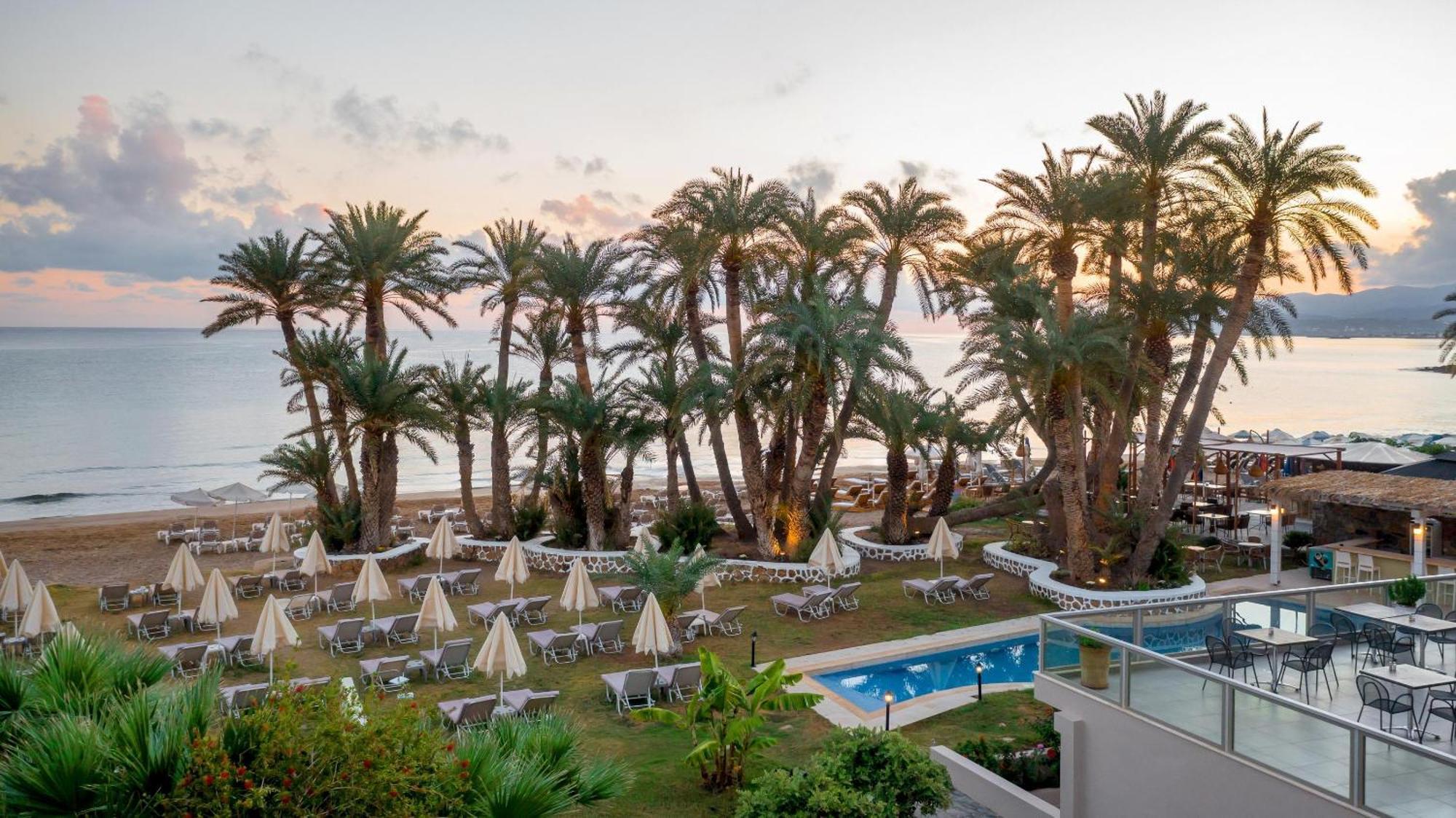 Zeus Hotels Palm Beach Stalida المظهر الخارجي الصورة